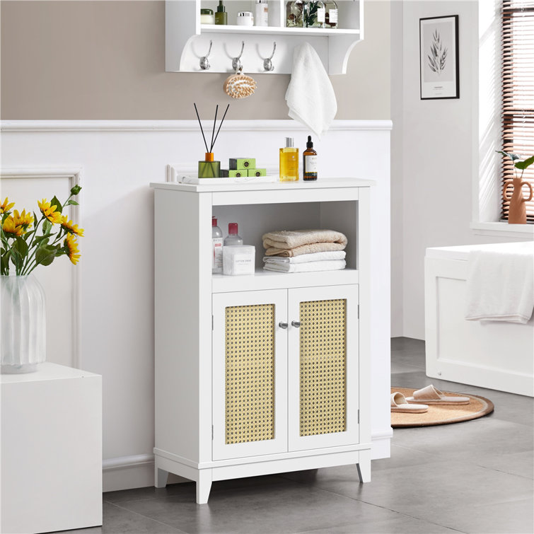 Yaheetech Freestanding Bathroom Cabinet Wayfair Co Uk